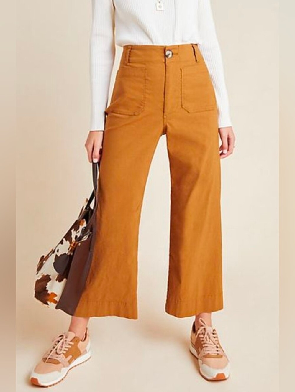 Maeve wide leg linen pants